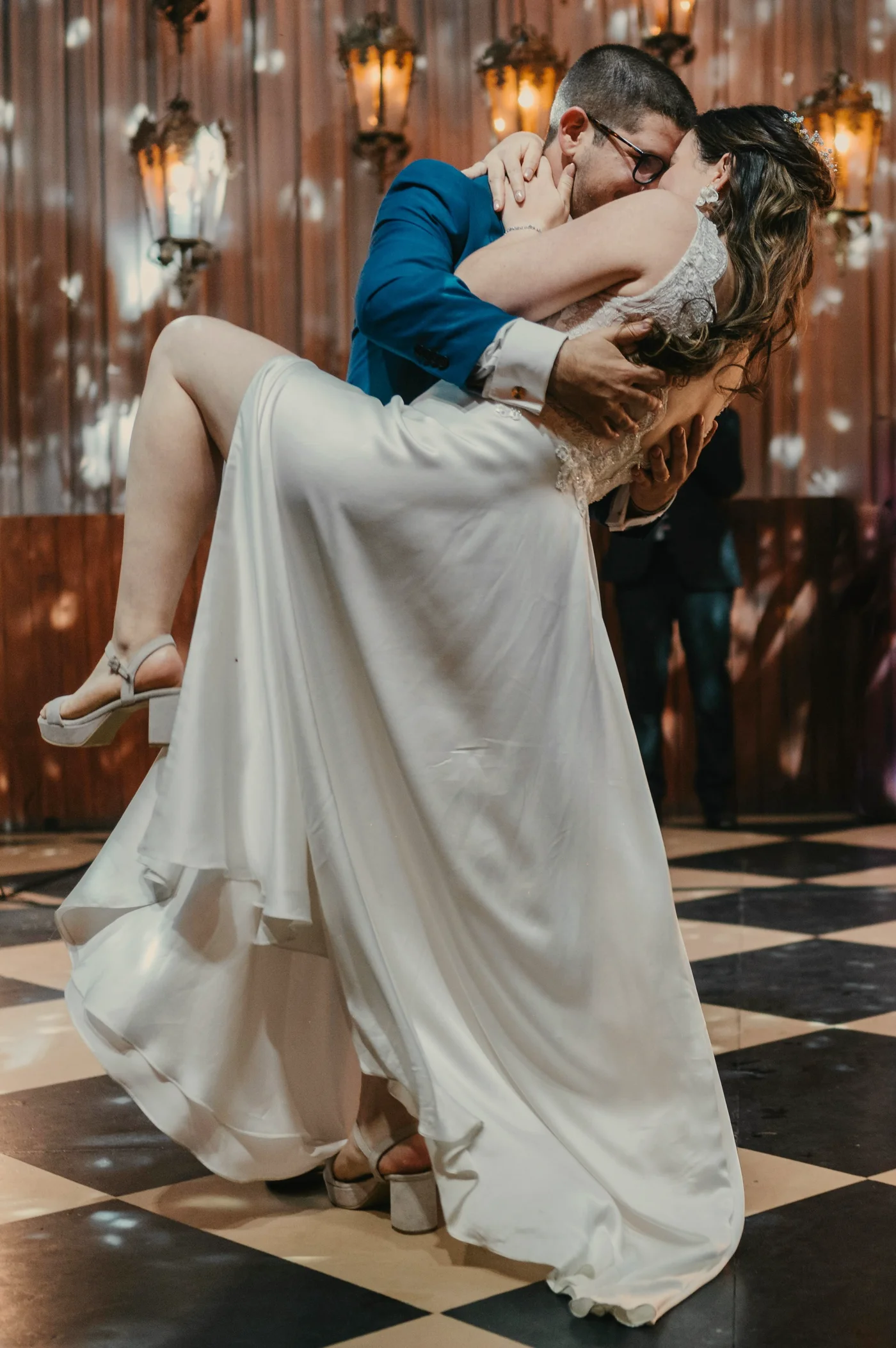Hochzeitstanz vom Hochzeitspaar