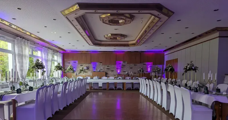 Ambiente Lichtpaket in Hochzeitslocation Göttingen