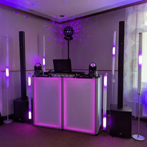 LED Tubes Hochzeit