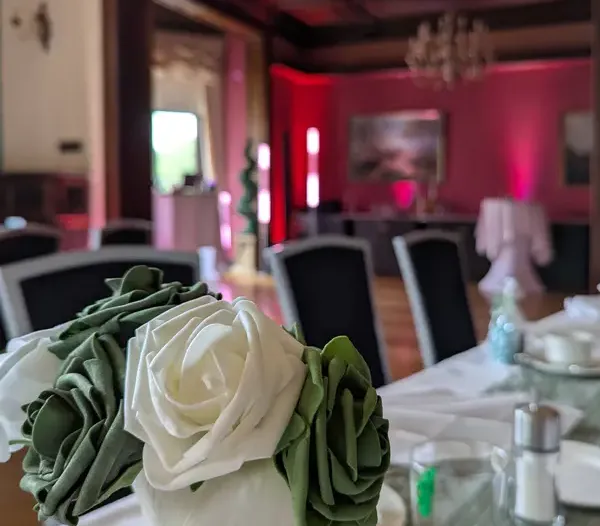 Tischdekoration in Romantischer Winkel Bad Sachsa