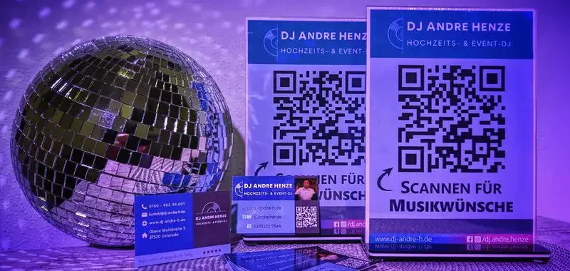Musikwünsche per QR Code scan