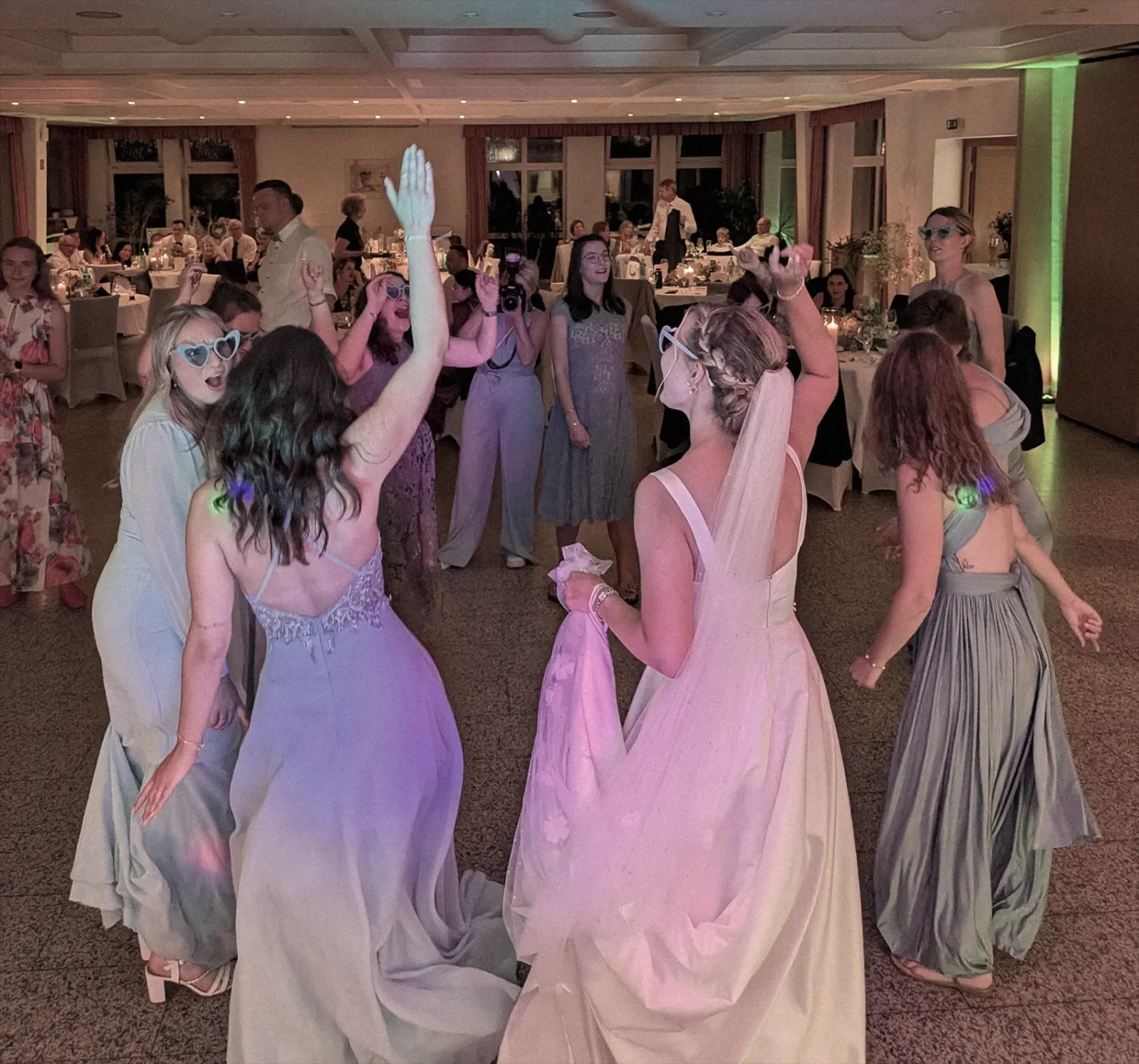 Hochzeit Tanzfläche Party mit Hochzeits-DJ Harz
