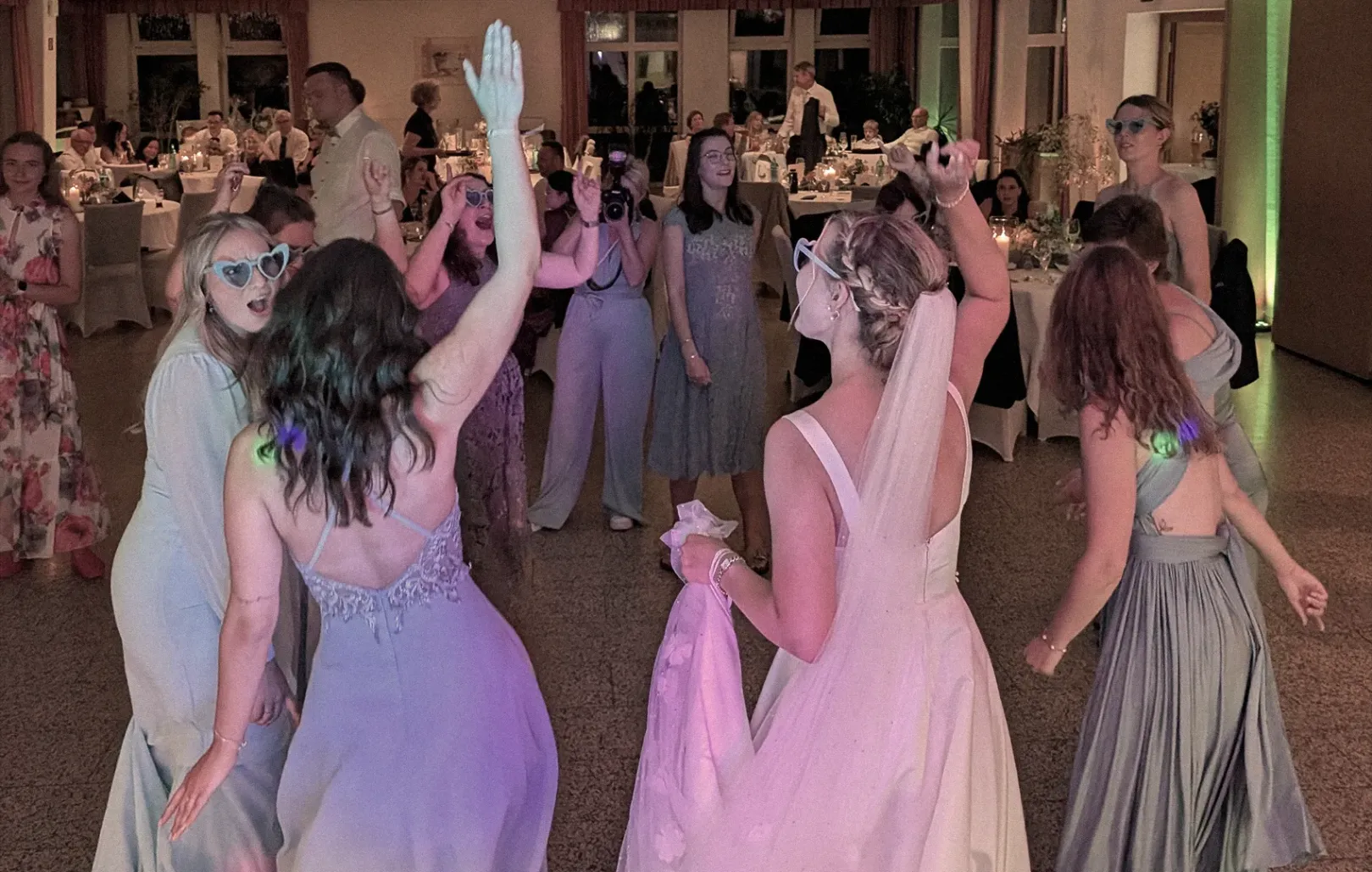 Hochzeitsparty bei Duderstadt im Eichsfeld