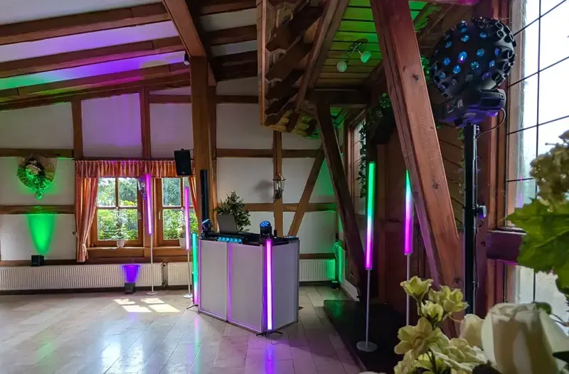 DJ Setup in Traupes Tenne Harriehausen