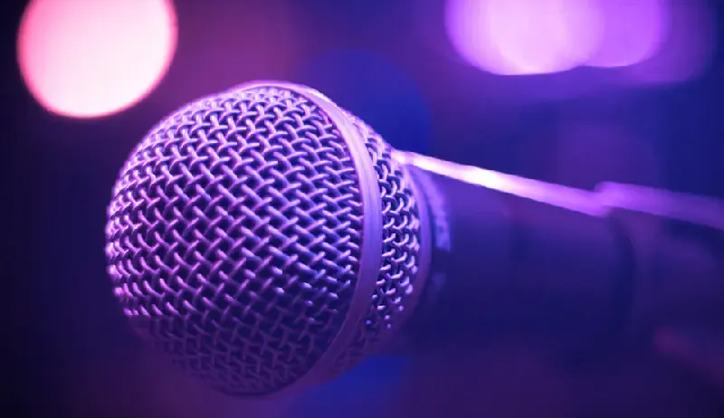 Moderation mit 2 Funkmikrofonen