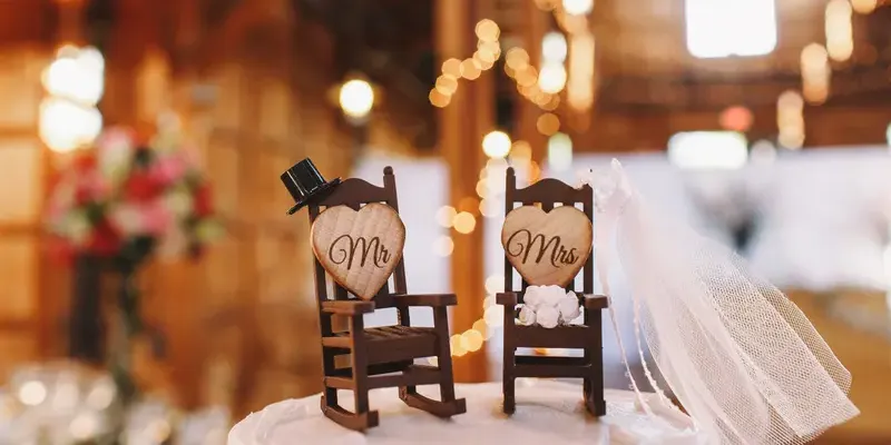 Trauung in Hochzeits-Location