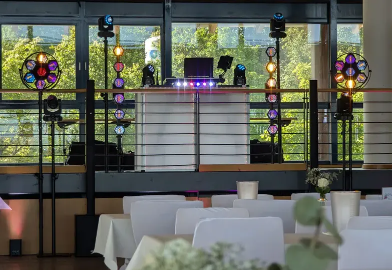 Dynamisches Lichtdesign für Event