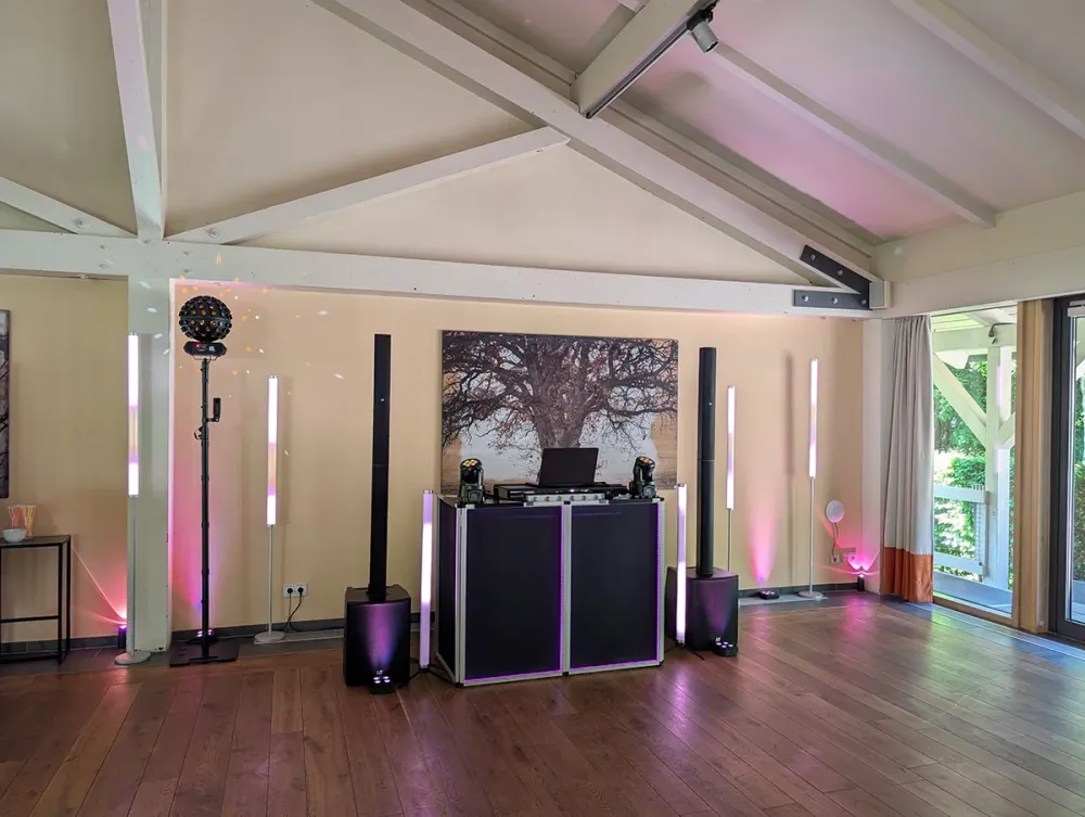 DJ Setup im Hotel FREIgeist Northeim