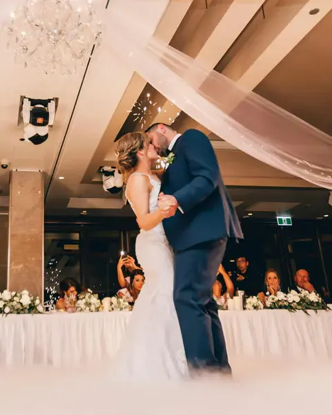 Hochzeitsfeier im Garten